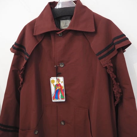 KIN セーラーコート ベーシックセーラーカラートレンチロングコート｜コート｜韓国