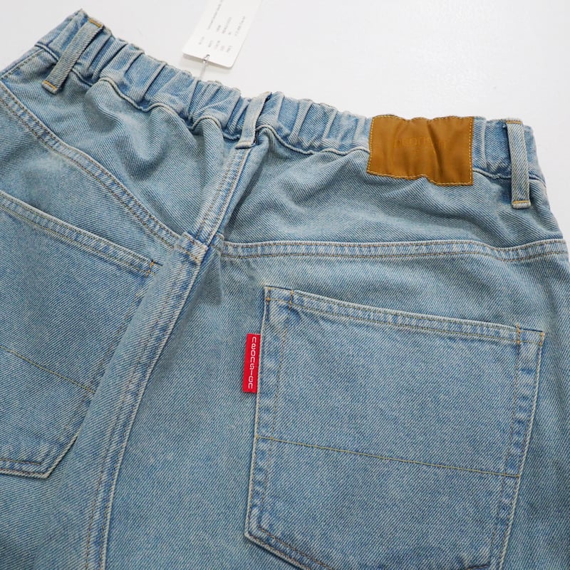 新品 定価37400円 ネオンサイン 24ss デザイン クロップド サルエル 新品 定価37400円 ネオンサイン 24ss デザイン クロップド
