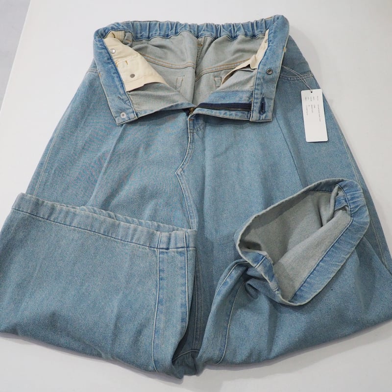 新品 定価37400円 ネオンサイン 24ss デザイン クロップド サルエル 新品 定価37400円 ネオンサイン 24ss デザイン クロップド