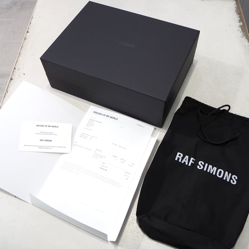 世界50着限定 ラフシモンズ テロ期 プリント レイブ ブランケット