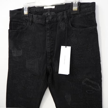 glamb パッチワークスキニーデニム クラストパンツ glamb(グラム) Unplugged skinny denimアンプラグドスキニー