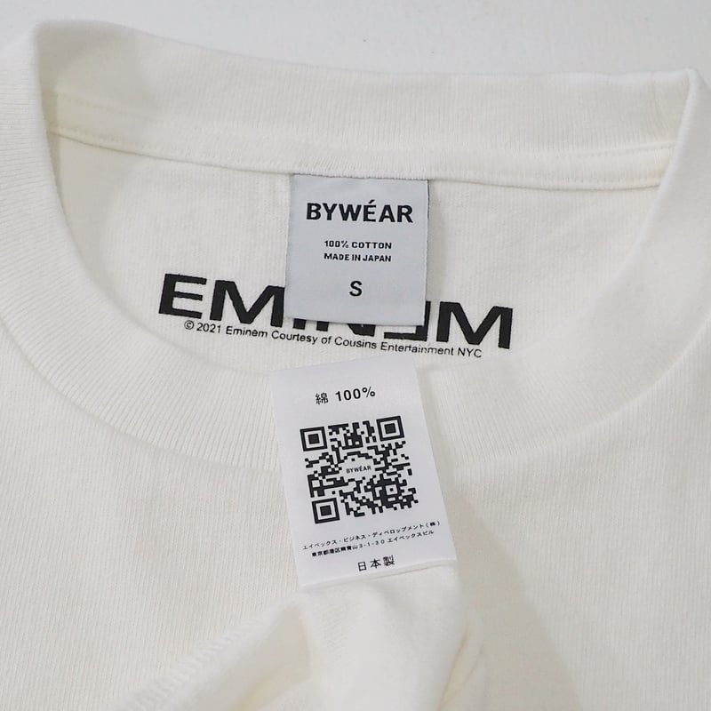 新品 定価10780円 バイウェア 公式 エミネム My name is プリント