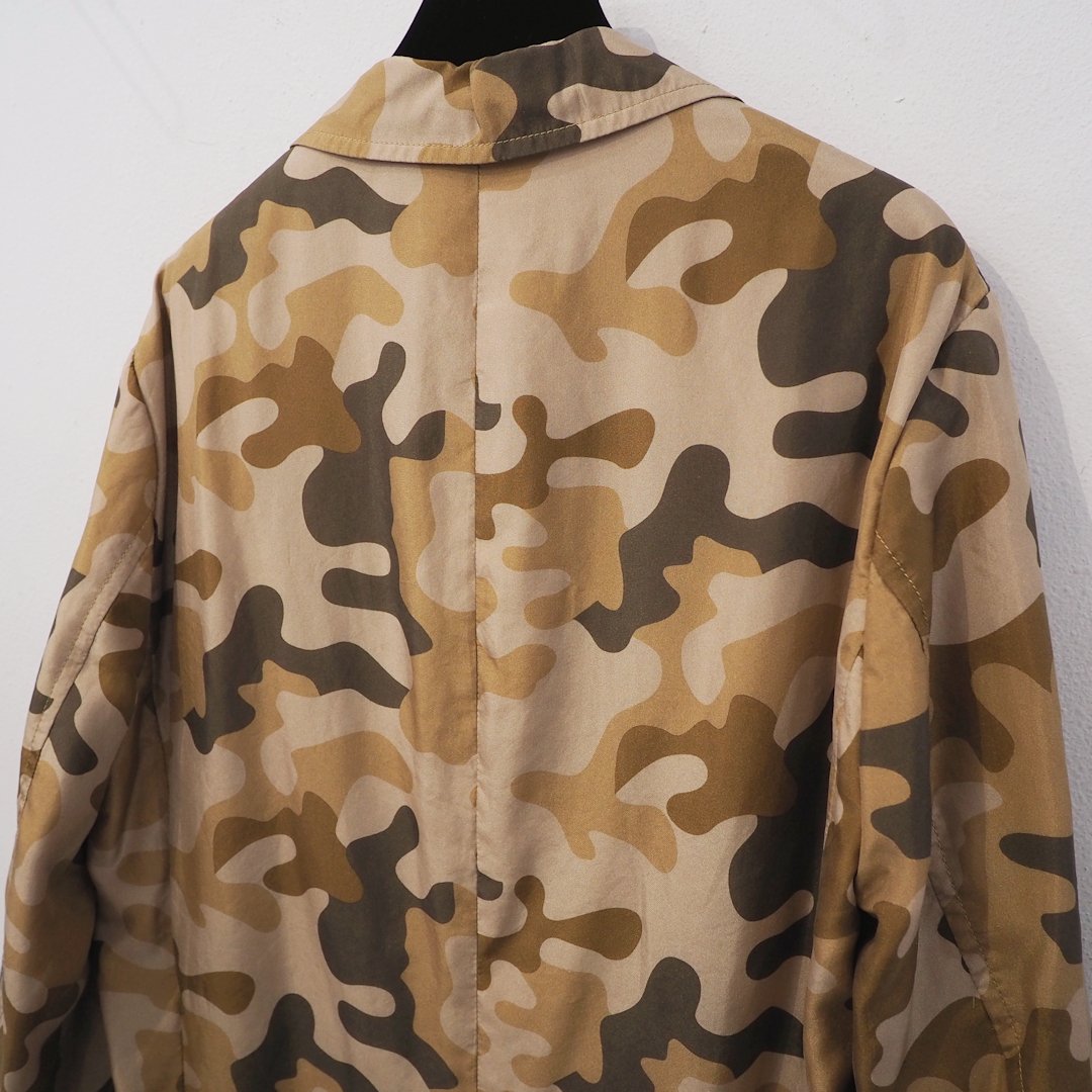 新品 定価171600円 ドリスヴァンノッテン 22ss 春夏 シルク カモフラ