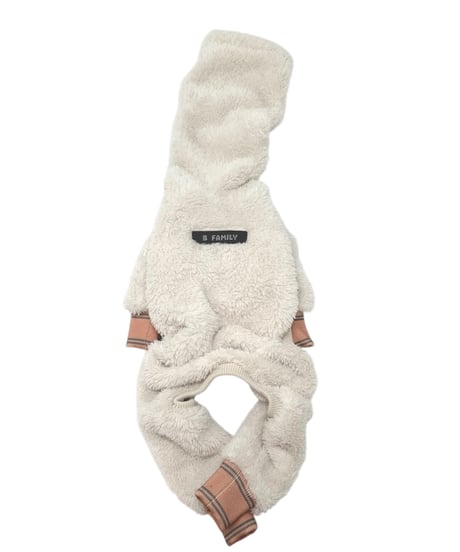 白ひつじのピーン【Minipin Rompers】