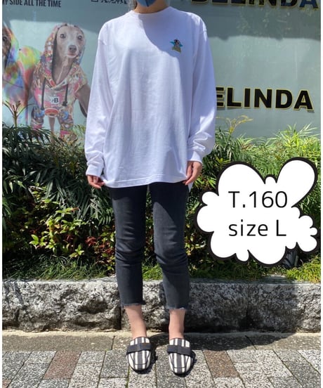 シンプルなイタグレロンT