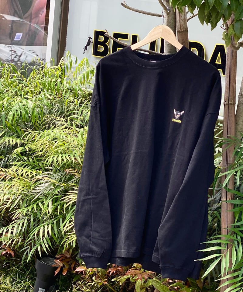 skinny puppy ロンT FLOWER DOGGIE HOLIC LS ロンT | superdog