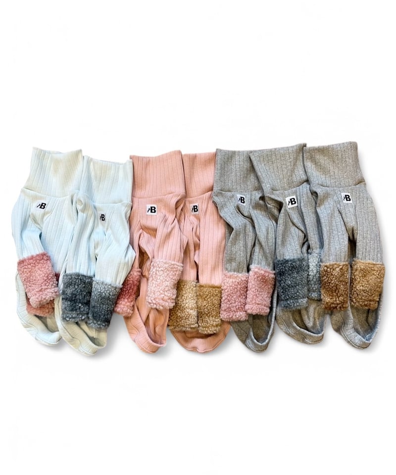 Mix coloring knit【Blue×Pink】 | B family
