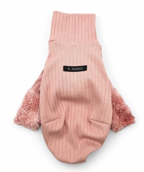Mix coloring knit【Pink×Pink】