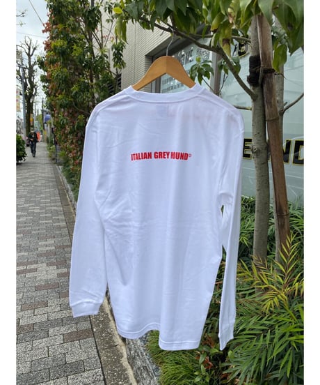シンプルなイタグレロンT