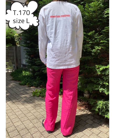 シンプルなイタグレロンT