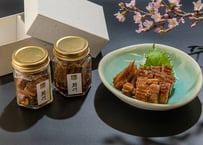 秘伝のタレで炊いた「うなぎ佃煮」と「ごぼう佃煮」各1瓶