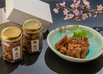 秘伝のタレで炊いた「うなぎとごぼうの佃煮」2瓶