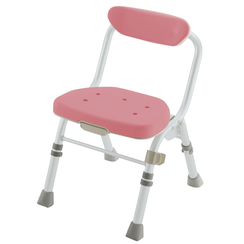 折りたたみシャワーチェア M型 背付（商品番号：201-S0560) | ソレイユ