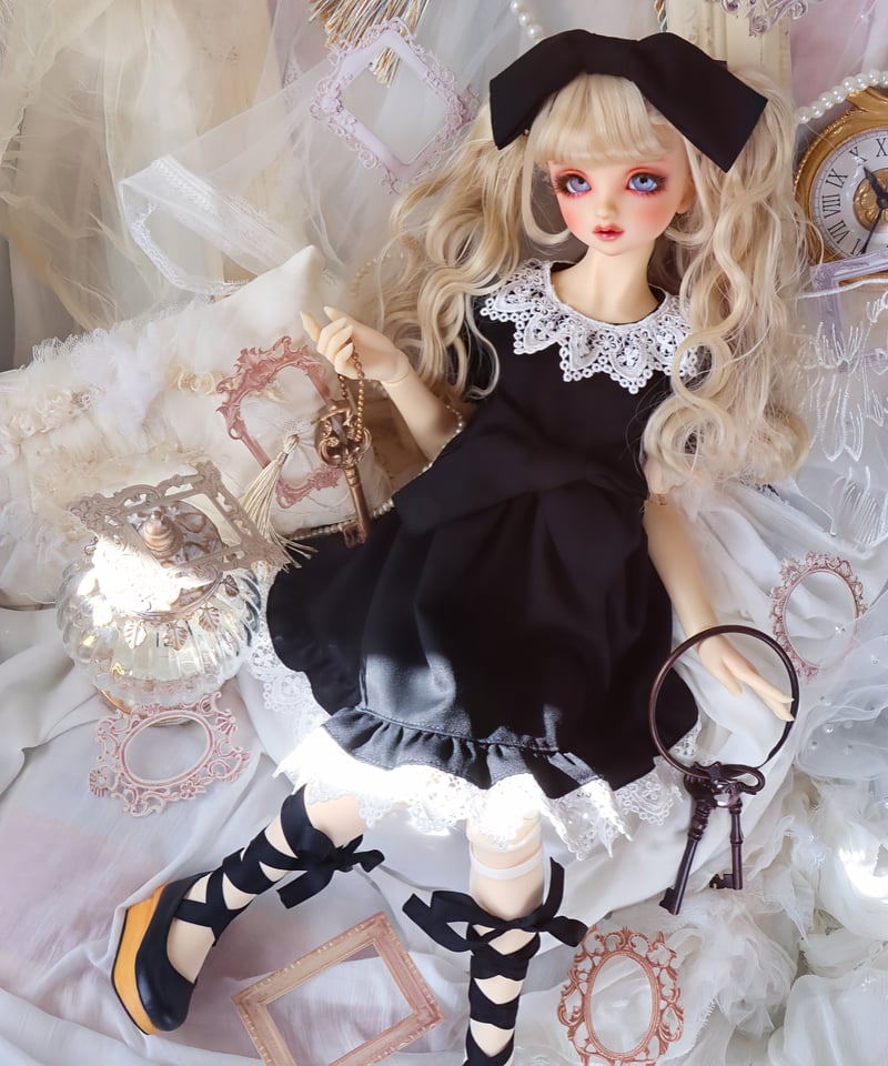 MINMI　尾州ロリィタ 尾州ロリィタ ドールサイズ（尾州ブラックセット） | 尾州ロリィタ