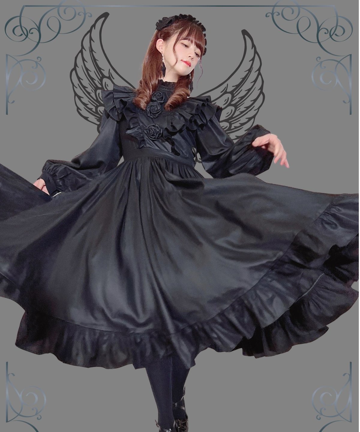 終売】深澤翠コラボ シャインレザー.ドレスヘッドドレス | 尾州 終売】深澤翠コラボ シャインレザー.ドレスヘッドドレス | 尾州