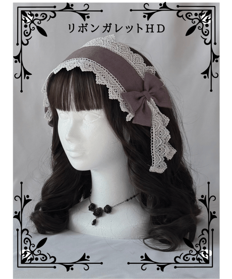 尾州ロリィタ hanakabeadsコラボSakura Ribbon セット CATEGORY 小物 | 尾州ロリィタ 公式 WEB SHOP