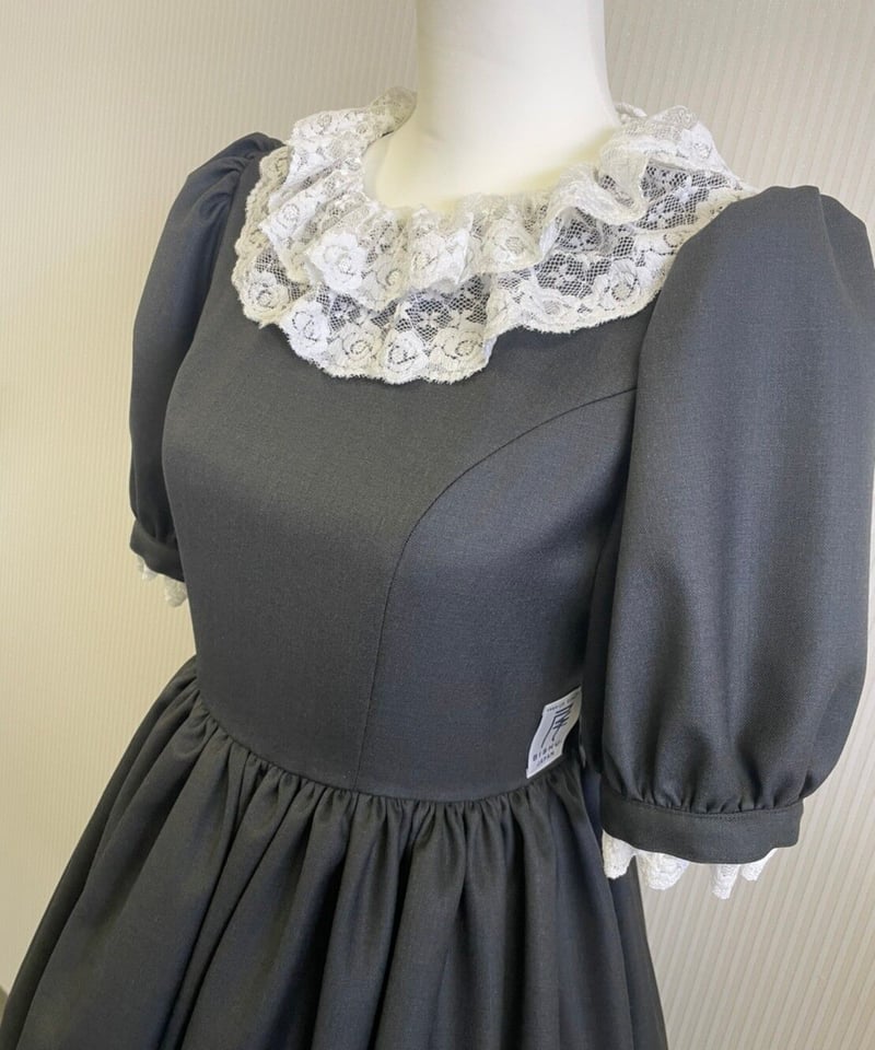 深澤翠ちゃん着用モデル 深緑色半袖ワンピース | 尾州ロリィタ