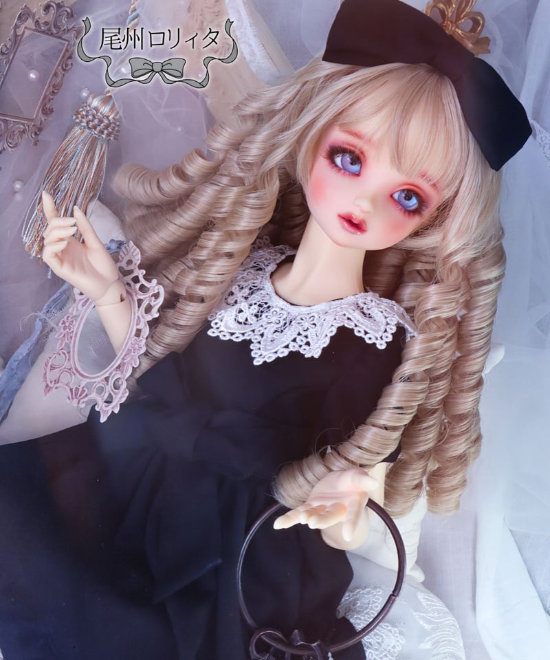 尾州ロリィタ ドールサイズ（尾州ブラックセット） | 尾州ロリィタ