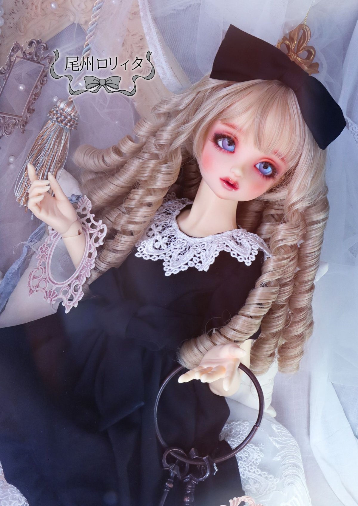 MINMI　尾州ロリィタ 尾州ロリィタ ドールサイズ（尾州ブラックセット） | 尾州ロリィタ