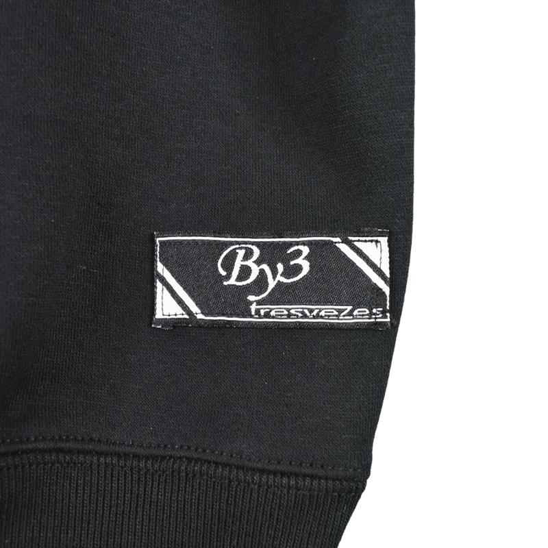 VINCENT BIG LOGO PARKER BLACK | By3 STORE