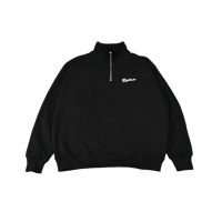 WAVES HIGHT NECK SWEAT　BLACK