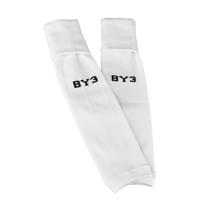 By3 FOOTBALL CALF  SOCKS WHITE
