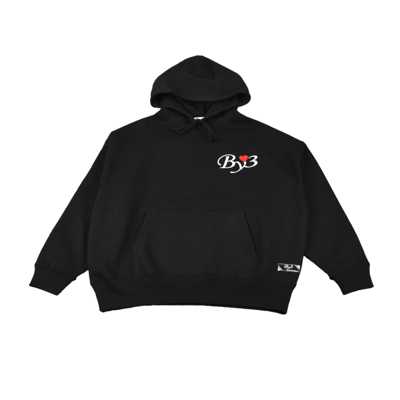 VINCENT BIG LOGO PARKER BLACK | By3 STORE