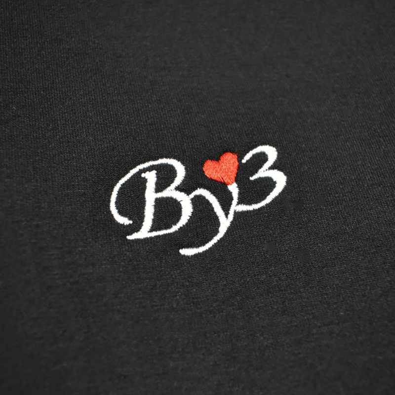 VINCENT DN CREW NECK BLACK | By3 STORE