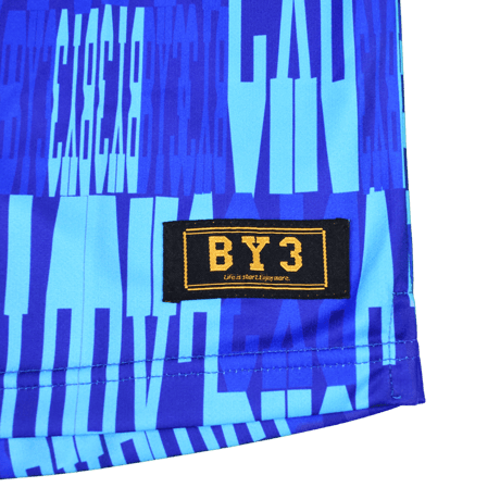 FUTURO no sleev pra-shirt　BLUE
