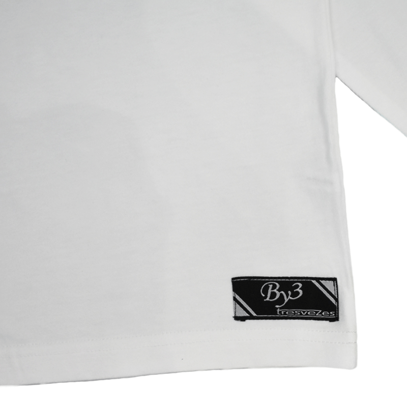 VINCENT BIG LONG T-SHIRT WHITE | By3 STORE
