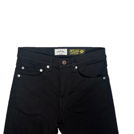 LSE　BLACK DENIM PANTS