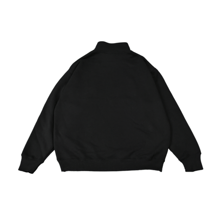 WAVES HIGHT NECK SWEAT　BLACK