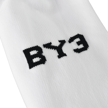 By3 FOOTBALL CALF  SOCKS WHITE