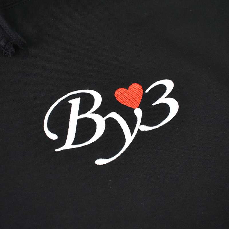 VINCENT BIG LOGO PARKER BLACK | By3 STORE