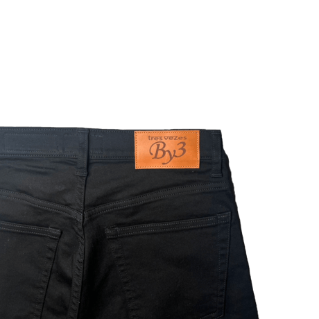LSE　BLACK DENIM PANTS