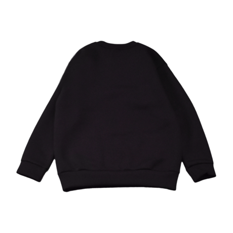 VINCENT  DN  CREW  NECK   BLACK