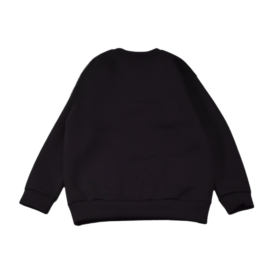 VINCENT DN CREW NECK BLACK | By3 STORE