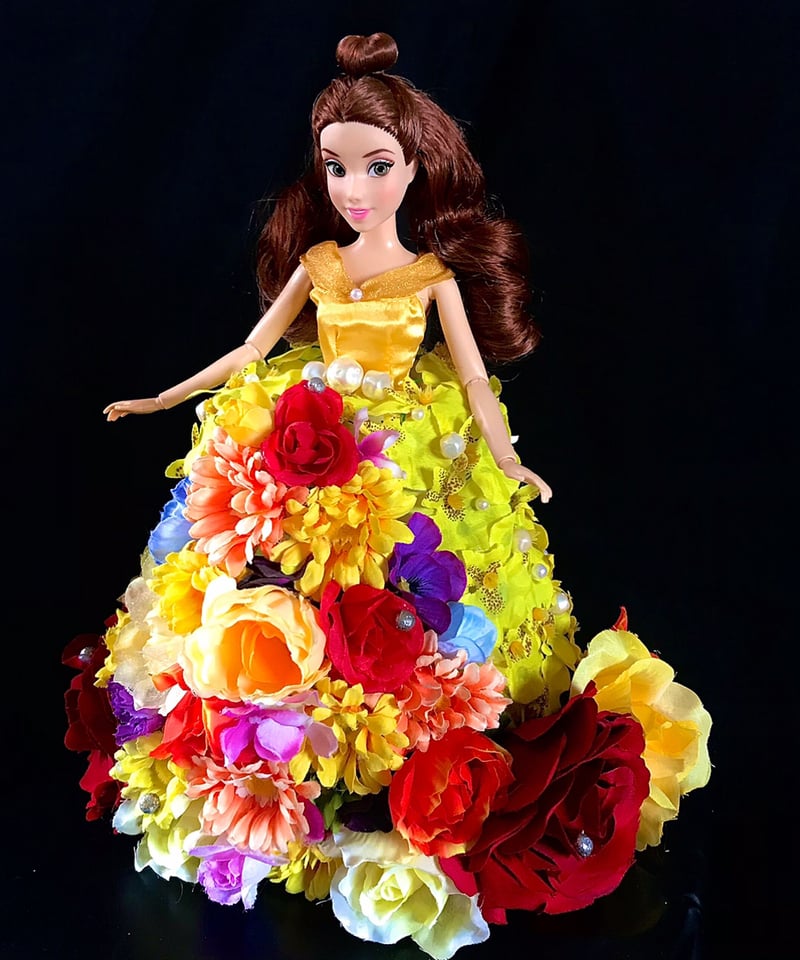 1st あっけなく FUTABA YOKO PRODUCE 美女と野獣ベル風ドレス 