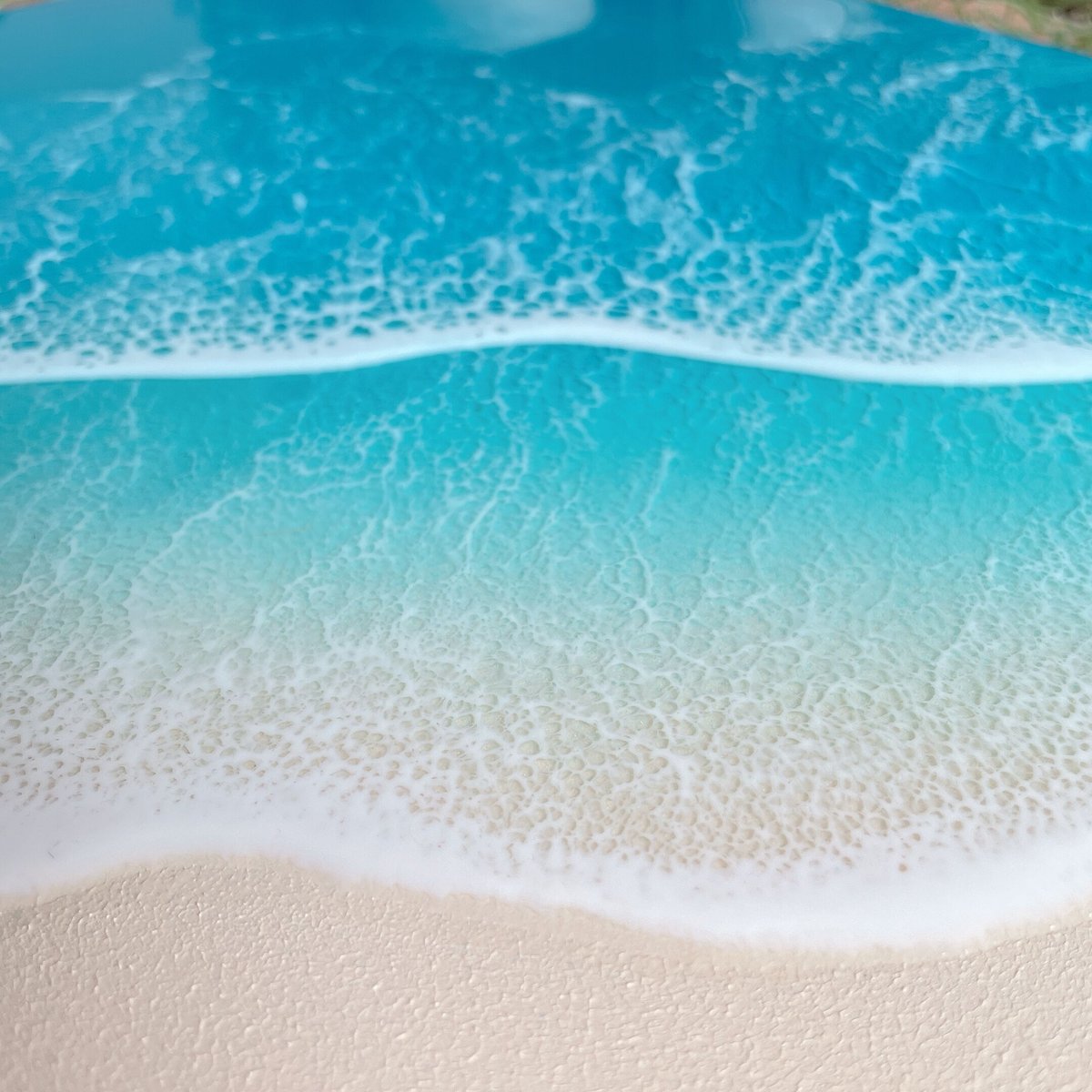 海のレジンアートボード A3横(縦） | TETRA art