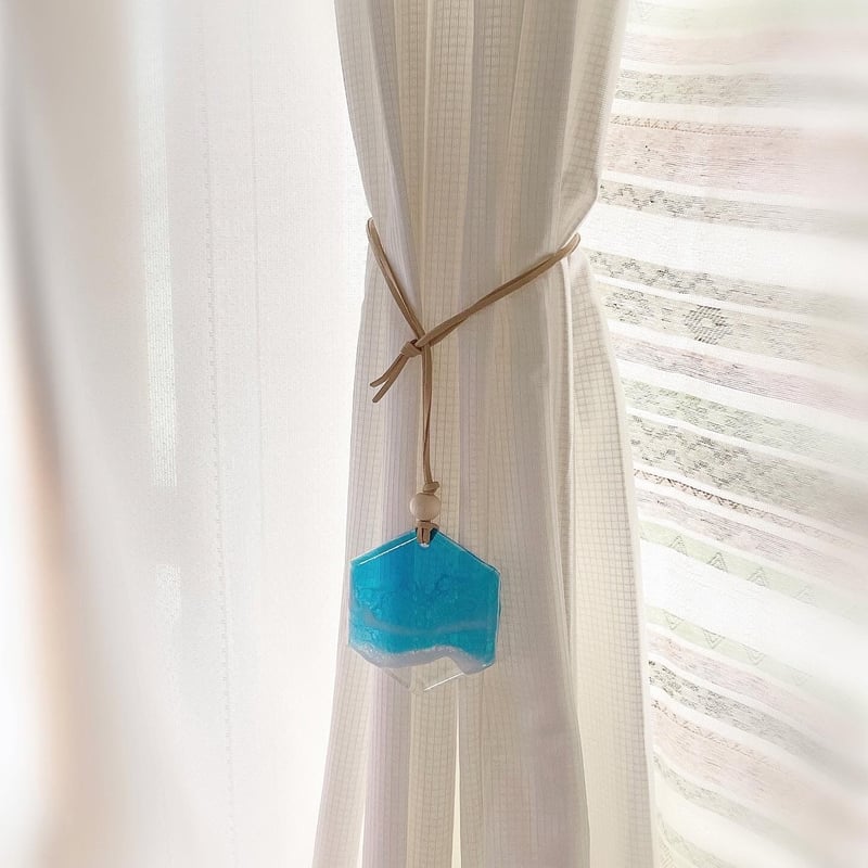 クリアな海のカーテンタッセル(単品) | TETRA art