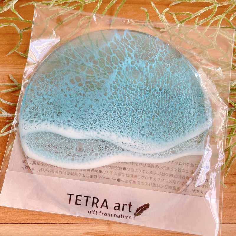 クリアな海のコースター | TETRA art