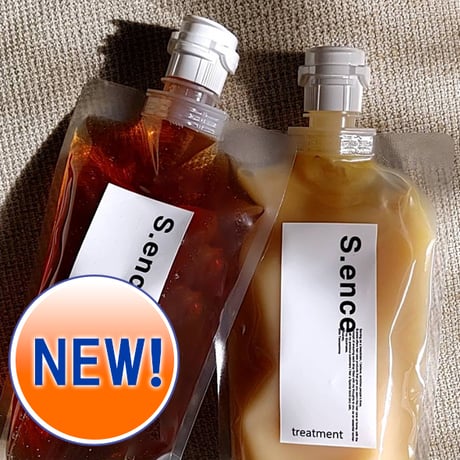 S.ence シャンプー（新製品） & トリートメント セット｜ツナシマシン プロデュース｜(各300ml)
