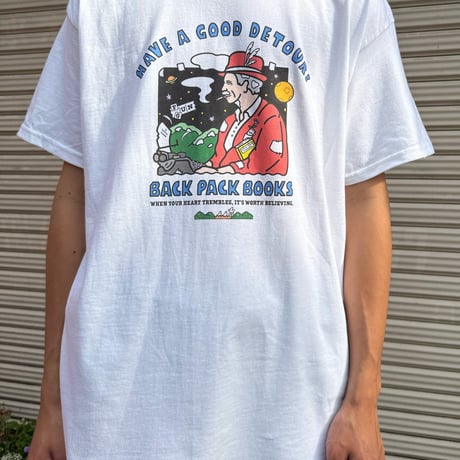 【4周年記念Tシャツ】Have a good detour！（ホワイト）