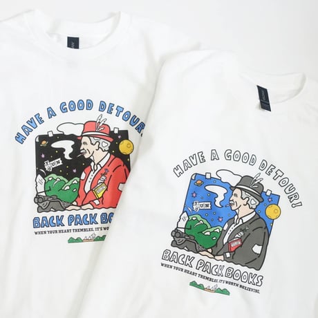 【4周年記念Tシャツ】Have a good detour！（ホワイト）