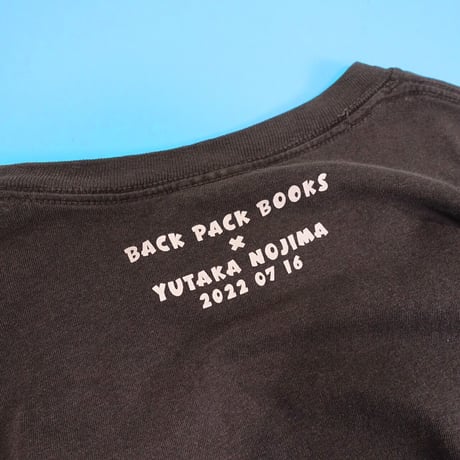 『PARCHED』発売記念TシャツGRAY(YUTAKA NOJIMA×BACK PACK BOOKS)
