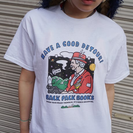 【4周年記念Tシャツ】Have a good detour！（ホワイト）
