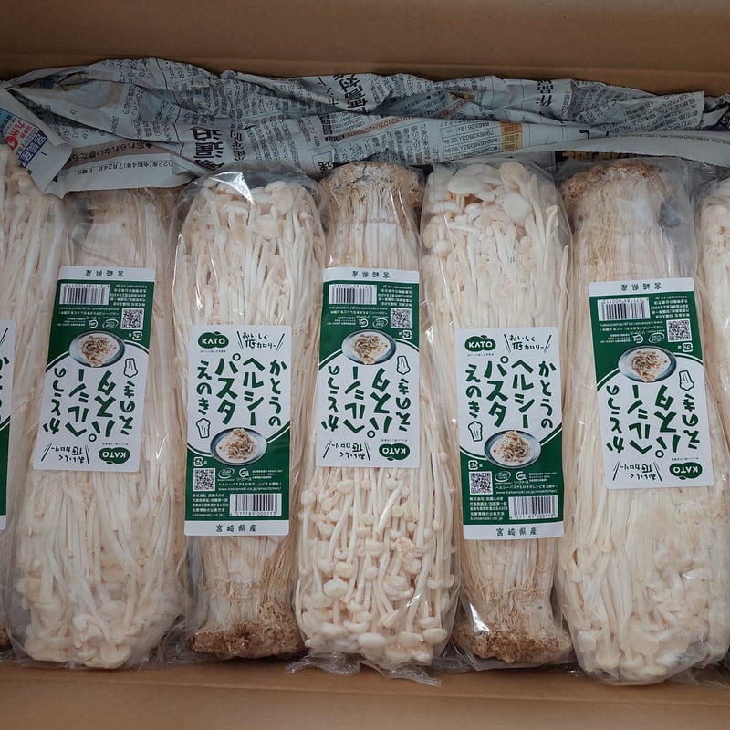 宮崎産ヘルシ－ 加藤えのきの えのきパスタ 7束入り | おやさい＆フル