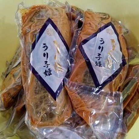 徳島県の奈良漬け　うり子姫　30個入り/樽