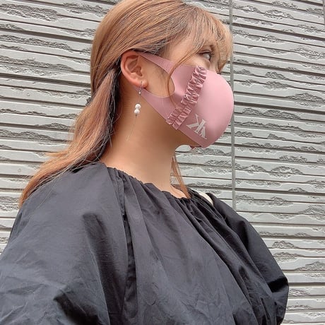 おしゃれイニシャルDOG MASK