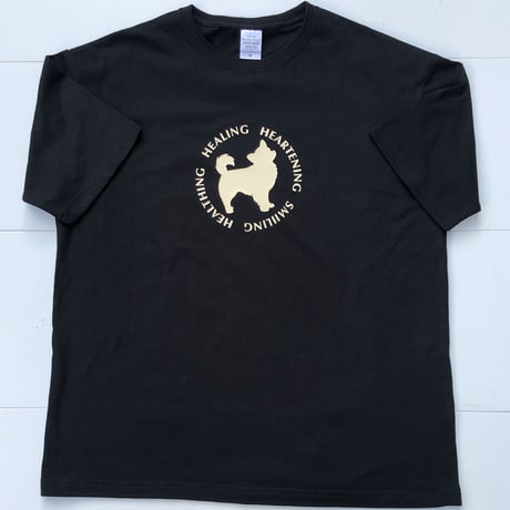 UCHINOKO　Tシャツ半袖(ビッグシルエット）type01 Gift from pets　1匹Ver
